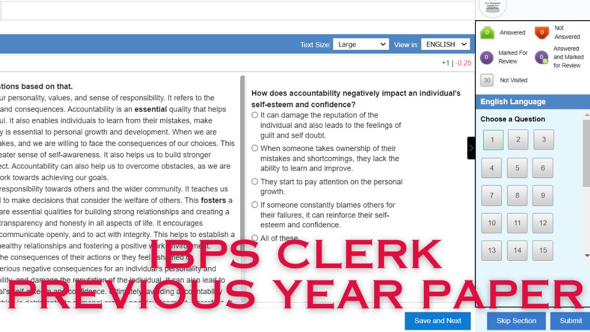 IBPS-Clerk-Previous-Year-Paper